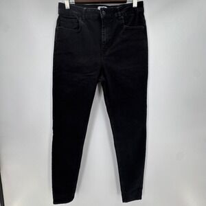 Refuge Denim‎ Miami High Rise Skinny Jeans Womens 9 Black Cotton Stretch Classic
